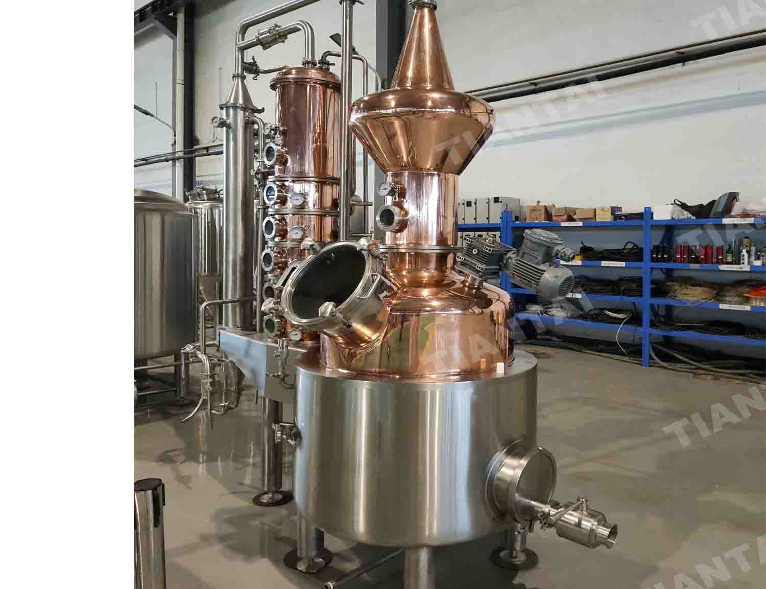 <b>300l red copper distillery for whisky</b>
